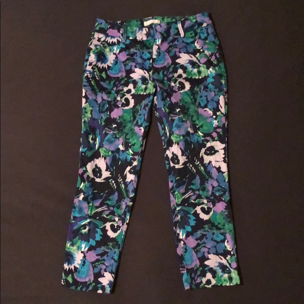 Floral print work pants🌺
